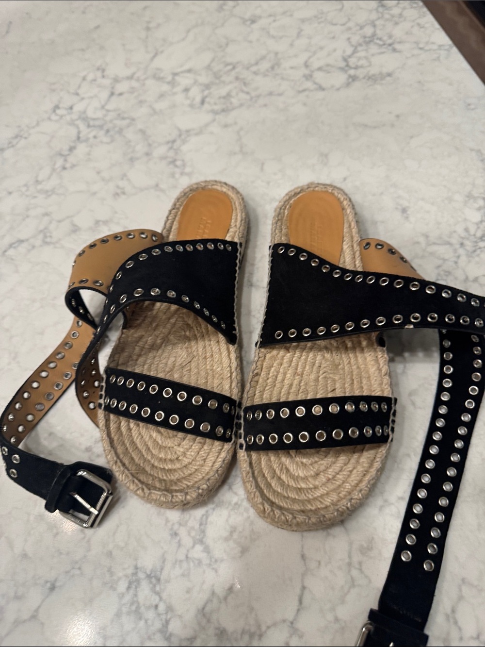 Isabel Marant wrap sandals
